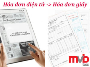Dịch vụ hóa đơn điện tử thay thế hóa đơn giấy