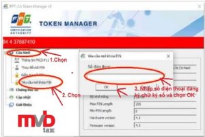 Cách mở mã PIN chữ ký số FPT bị khóa