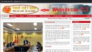 Website tra cứu thông tin hóa đơn, thuế, bhxh
