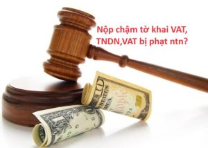 Mức phạt nộp chậm tờ khai thuế 2024 (VAT, TNDN, TNCN....)